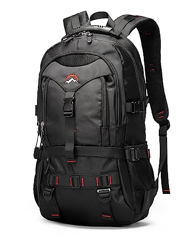 KAKA Travel Backpack Fight Approved with 17.3 inch Laptop Lackpack Compartment Outdoor Duffle Bag for men and women