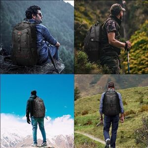 KAKA Travel Backpack Fight Approved with 17.3 inch Laptop Lackpack Compartment Outdoor Duffle Bag for men and women