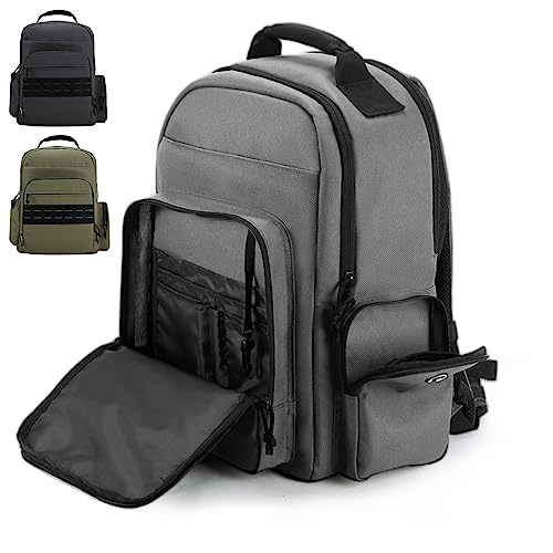 VEAGIA Tactical Travel Laptop Backpack For Men Large Heavy Duty Work Backpack Airline Approved Hiking Waterproof Bag