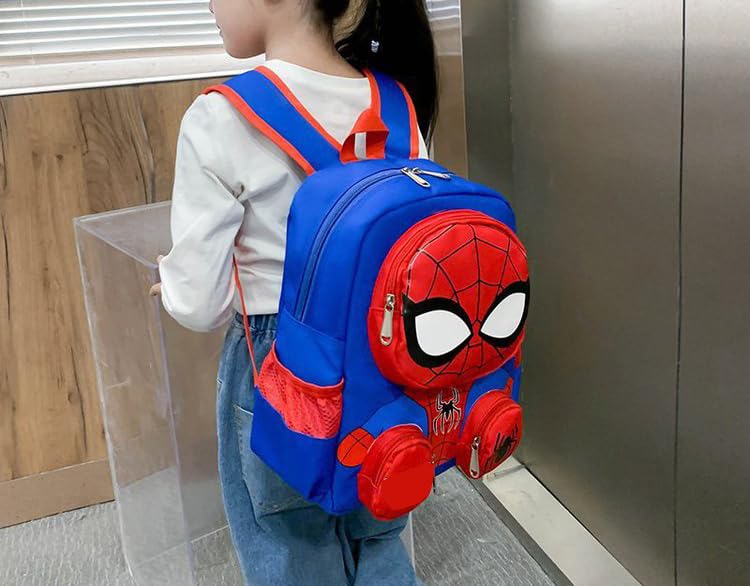 Joiuzacn 3d Cartoon Backpack For Boys 13 Inch Lightweight Waterproof Kids Backpacks Apply To Over 5 Years Old