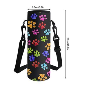 ZFRXIGN Flower Hummingbirds Backpack Purse for Women with Lunch Box Pencil Case Water Bottle Holder Girls Book Bag Middle School Rucksack Lunch Tote Bags Pencil Pouch