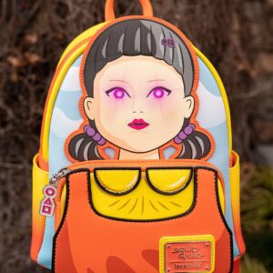 Loungefly Netflix Squid Game Light Up Singing Young Hee Cosplay Mini Backpack