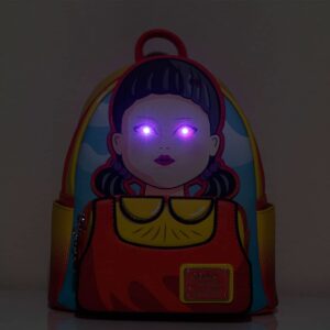 Loungefly Netflix Squid Game Light Up Singing Young Hee Cosplay Mini Backpack