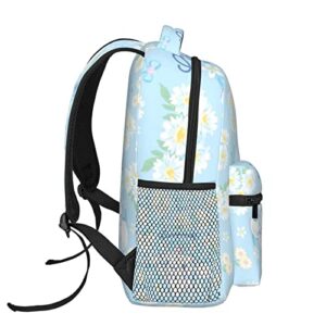 DIEZ Cartoon Cinnamoroll Backpack Blue The Puppy Looks In The Mirror Daypack Laptop Shoulder Travel Sports Hiking Camping Bag Women