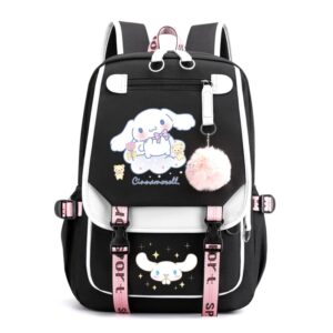 gerf backpacks for boys girl schoolbag bookbags casual daypack laptop travel cute backpack(school bag + pendant + sticker)