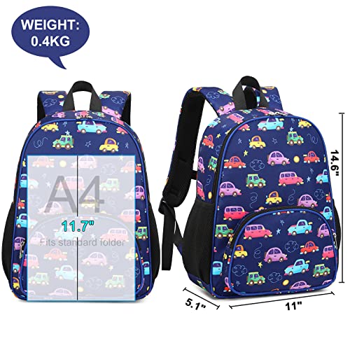 BTOOP Kids Backpack Boys Girls Toddler BookBag Preschool Kindergarten School Bag Nursery Small Daypack with Chest Strap