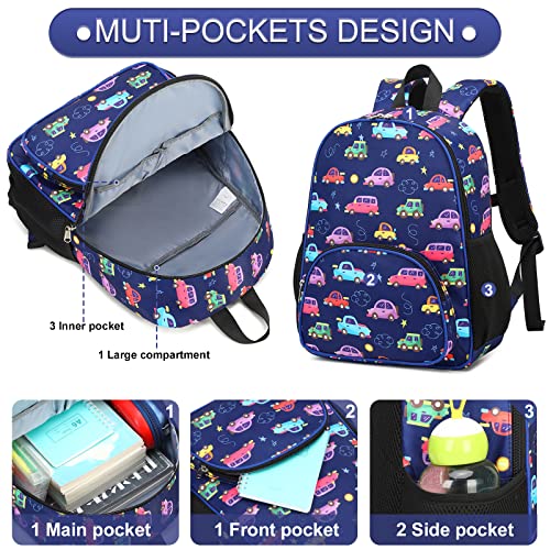 BTOOP Kids Backpack Boys Girls Toddler BookBag Preschool Kindergarten School Bag Nursery Small Daypack with Chest Strap