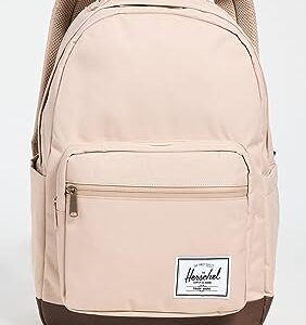 Herschel Supply Co. Women's Pop Quiz Backpack, Light Taupe/Chicory Coffee, Pink, One Size