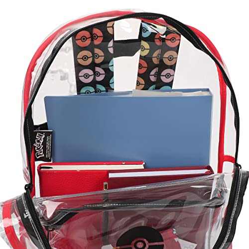 Bioworld Pokemon Multi Character AOP Adult 17" Backpack With Removable Laptop Pouch