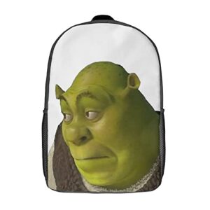 funny school backpack lightweight bookbags students schoolbag travel daypack laptop bag for women men kids