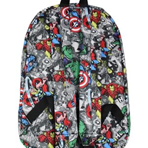 Marvel Avengers Thor Iron Man Captain America Hulk Laptop School Backpack