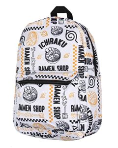 naruto backpack ichiraku ramen shop laptop school travel backpack