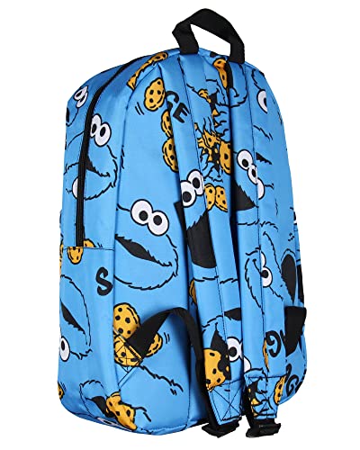 Bioworld Sesame Street Backpack Cookie Monster Savage Laptop School Travel Backpack