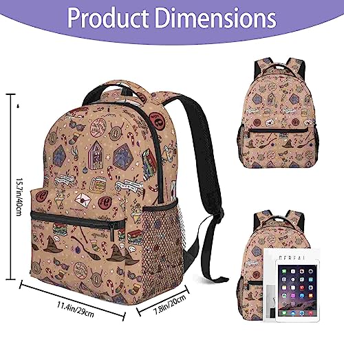 TONYOPT Anime Backpack Cartoon Backpack Movie Fans Travel Backpack Cosplay Daypack Waterproof Shoulder Bags Birthday Gift,Color 1