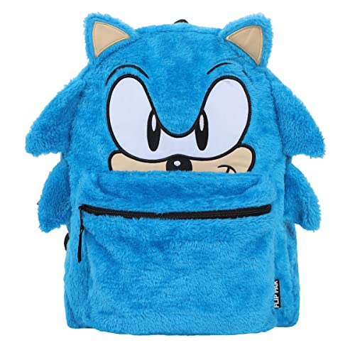 Bioworld Sonic the Hedgehog Reversible Character 16.5" Backpack