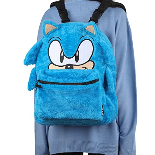 Bioworld Sonic the Hedgehog Reversible Character 16.5" Backpack