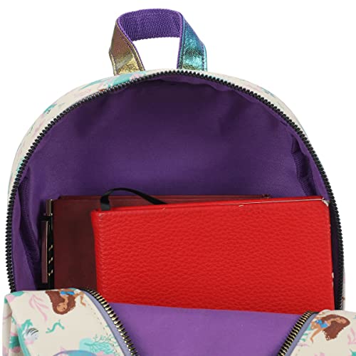 Bioworld Live Action Little Mermaid Ariel AOP Mini Backpack