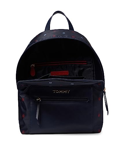 Tommy Hilfiger Alexis II Smalldome Backpack Serif Critter Nylon Tommy Navy/Tommy Red/Ivory One Size
