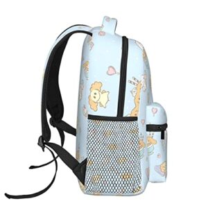 Cute Backpack, Cartoon Lightweight Backpacks Large Capacity Portable Outdoor Travel Backpack Laptop Bag