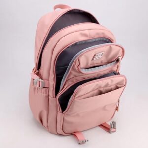 H HIKKER-LINK Laptop Backpack Stylish College Backpack Shoulder Bag Daypack Rucksack Gray