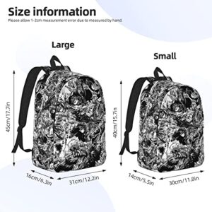 DUOBEY Anime Berserk Backpack Laptop Daypack Travel Business Bag Casual Rucksack Fashion Backpacks Medium