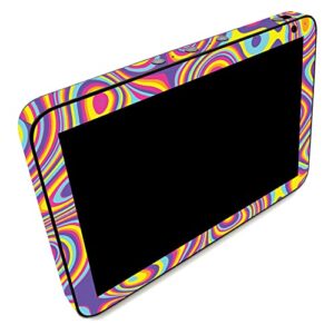 mightyskins skin compatible with amazon echo show 8 (gen 2) - gobstopper | protective, durable, and unique vinyl decal wrap cover | easy to apply | made in the usa