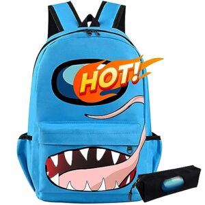 survacy school backpack game bookbag knapsack kids hiking back pack schoolbag for outdoor -7