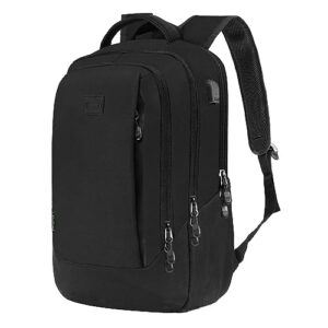 goloni travel laptop backpack,business slim durable laptops travel backpacks with usb charging port,15.6 inch college computer bag for men women