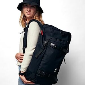 NIXON Landlock Backpack IV - 25L Capacity Top Load Pack - Black