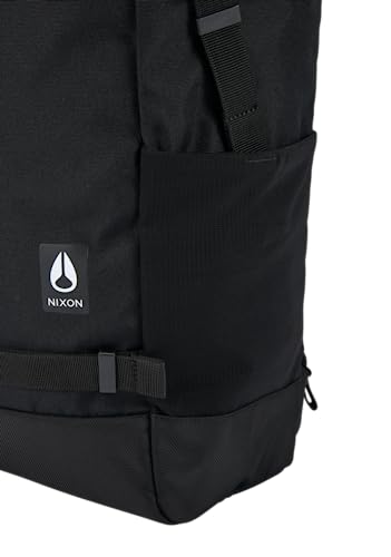 NIXON Landlock Backpack IV - 25L Capacity Top Load Pack - Black