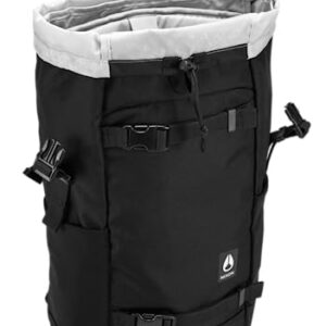 NIXON Landlock Backpack IV - 25L Capacity Top Load Pack - Black