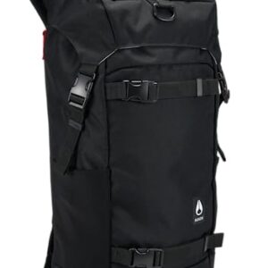 NIXON Landlock Backpack IV - 25L Capacity Top Load Pack - Black