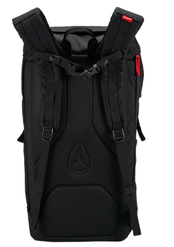 NIXON Landlock Backpack IV - 25L Capacity Top Load Pack - Black