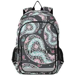 alaza paisley traditional reflective backpack outdoor sport safety bag