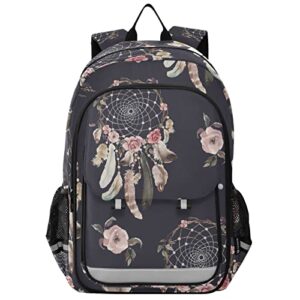 alaza watercolor ethnic boho floral backpack daypack bookbag