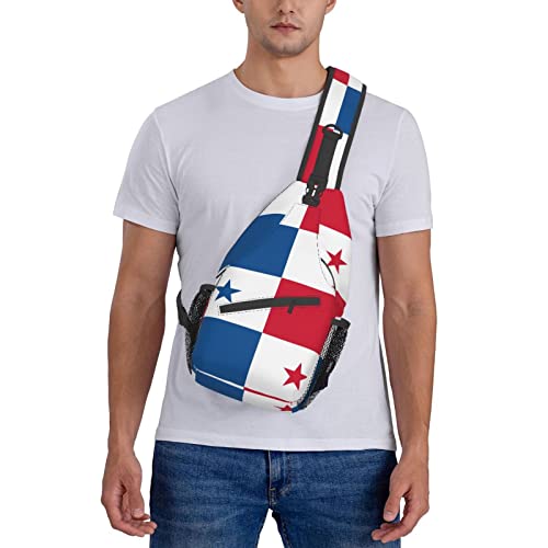 FYCFSLMY Panama Countries Flag Hiking Daypacks Cross-body Sling Backpack for Men Women Outdoor Cycling Hiking Travel