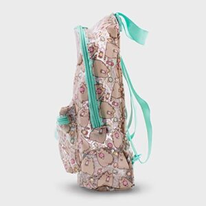 Pusheen Clear Mini Backpack - Bundle with Pusheen Backpack for Girls 11 Inch Plus Decals, More | Transparent Pusheen Backpack for Kids School Supplies