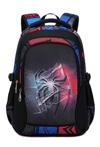 lmwzh backpack for boys elementary school bags kids bookbag waterproof lightweight durable black （2023 model）