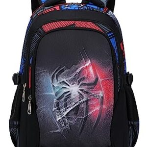 Lmwzh Backpack For Boys Elementary School Bags Kids Bookbag Waterproof Lightweight Durable Black （2023 Model）