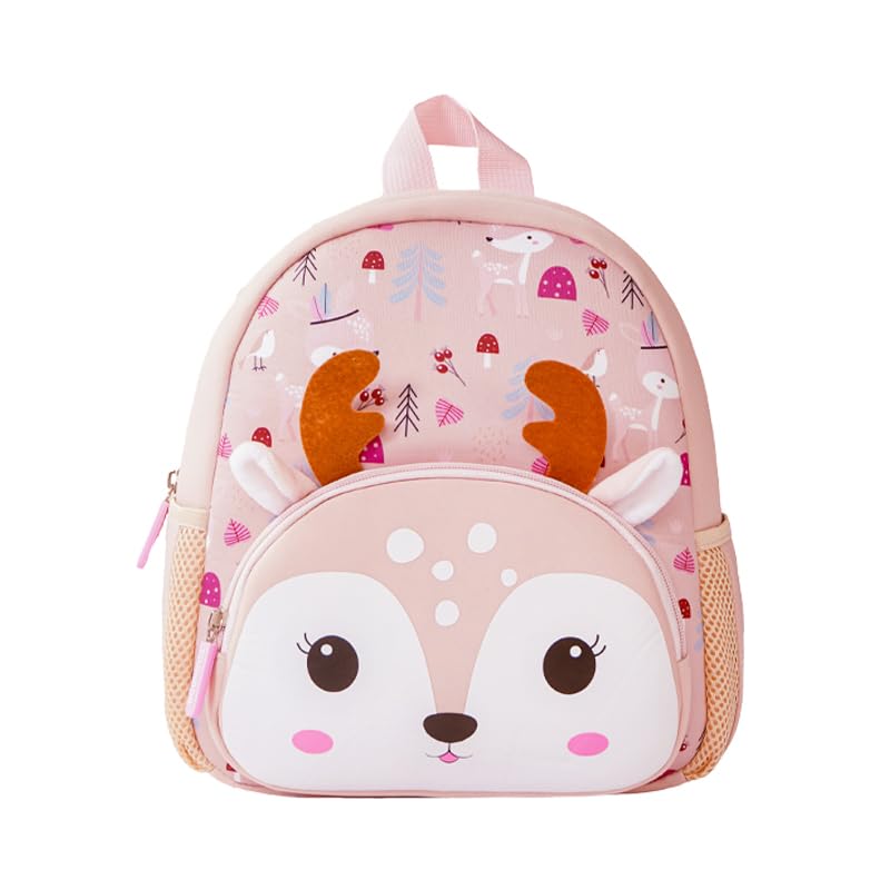 Toddler Backpack Preschool Backpack Toddler Bag Mini Animal Cartoon Travel Bag for Boys Girls