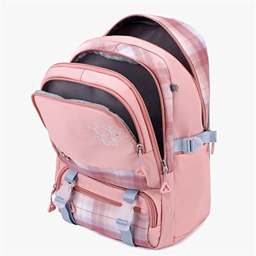 School Backpack for Women, Travel Laptop Backpack Daypack Bookbag Large-capacity Lightweight Waterproof Bookbag