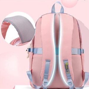 School Backpack for Women, Travel Laptop Backpack Daypack Bookbag Large-capacity Lightweight Waterproof Bookbag