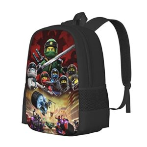 Ninja Cartoon Backpack Anime 3d Printing Bag Travel Backpack 17 Inch Daypack For Men And Women Universal Fan Casual Backpack Gift