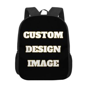 wnlnfdp custom backpack personalized laptop bookbag customize large capacity shoulder schoolbag add your own name travel bagpack for girls kids student men womens