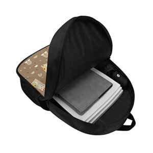wnlnfdp Custom Backpack Personalized Laptop Bookbag Customize Large Capacity Shoulder Schoolbag Add Your Own Name Travel Bagpack for Girls Kids Student Men Womens