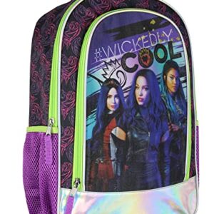 Disney Descendants Backpack Wickedly Cool Mal Uma Evie School Travel Backpack