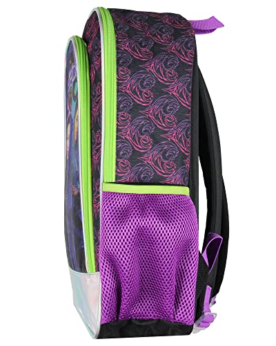 Disney Descendants Backpack Wickedly Cool Mal Uma Evie School Travel Backpack