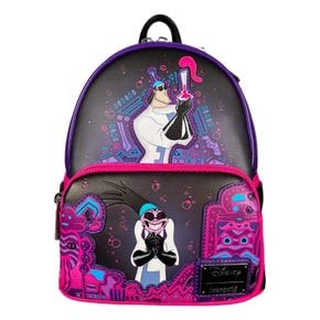 loungefly emperor's new groove kronk & yzma lab mini backpack double strap bag - exclusive