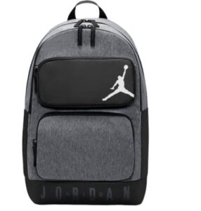 nike jordan air essential backpack (carbon heather/black)