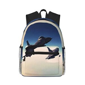 limhibu travel backpack for boys girls kids, air force jet 1 backpacks children school bag bookbag daypack for men women